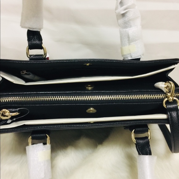 NWT Kate Spade Black Mulberry Satchel Crossbody Bag - Picture 8 of 11